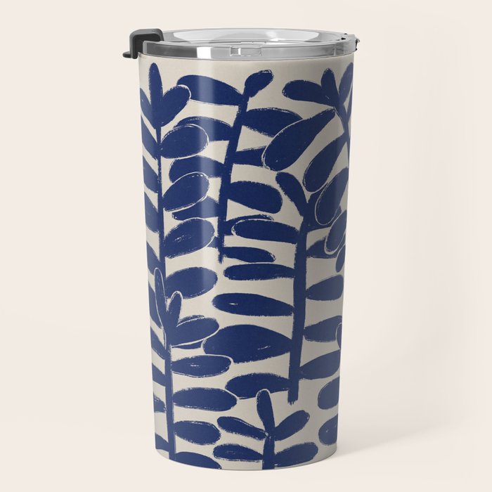 Blue Plants Travel Mug Gallery Image 3