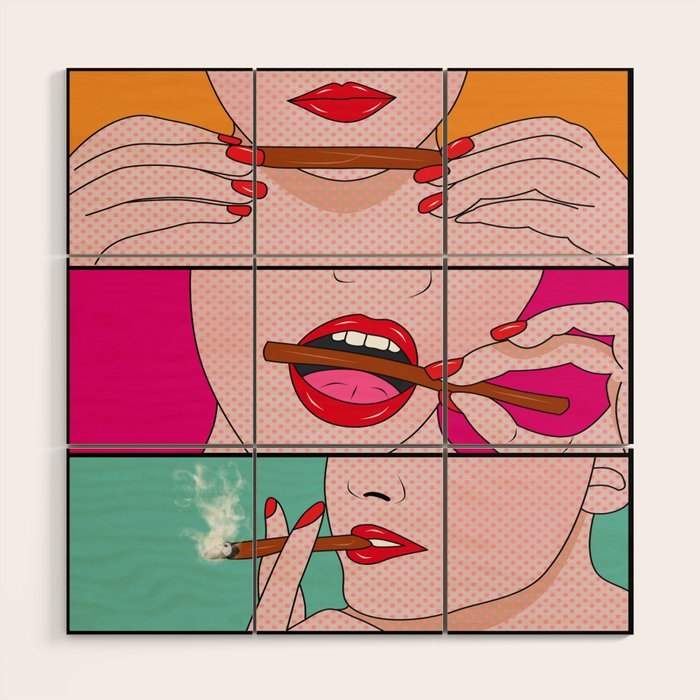 Comics Wood Wall Art Gallery Image 1