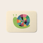 Snail Time Bath Mat Gallery Image 1