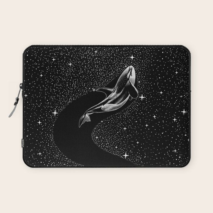Starry Orca (Black Version) Laptop Sleeve Gallery Image 1