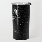 Starry Orca (Black Version) Travel Mug Gallery Image 2