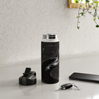 Starry Orca (Black Version) Water Bottle Gallery Image 4