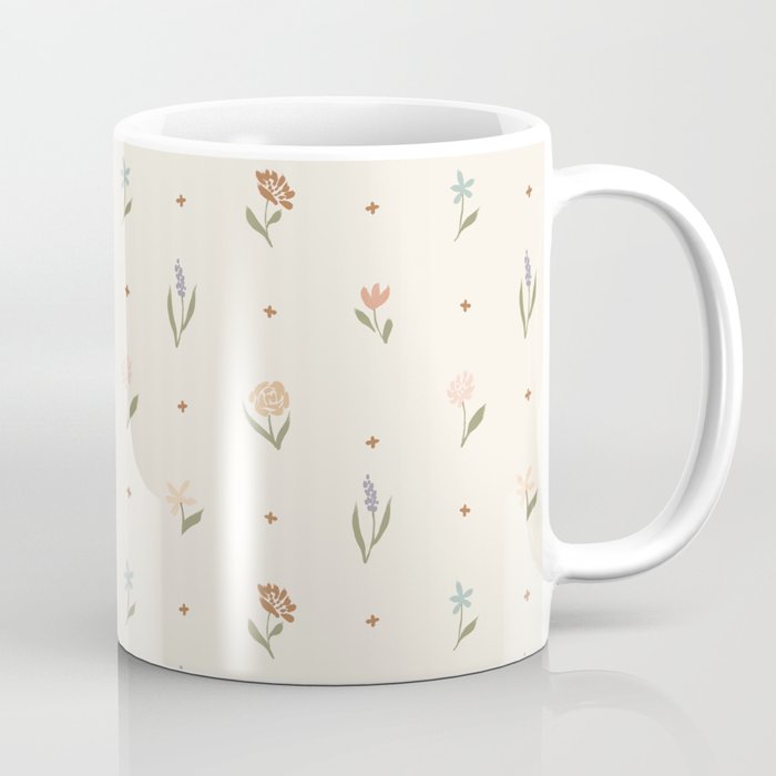 Folk Wildflowers Coffee Mug Gallery Image 1