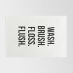 Wash Brush Floss Flush Rug Gallery Image 2