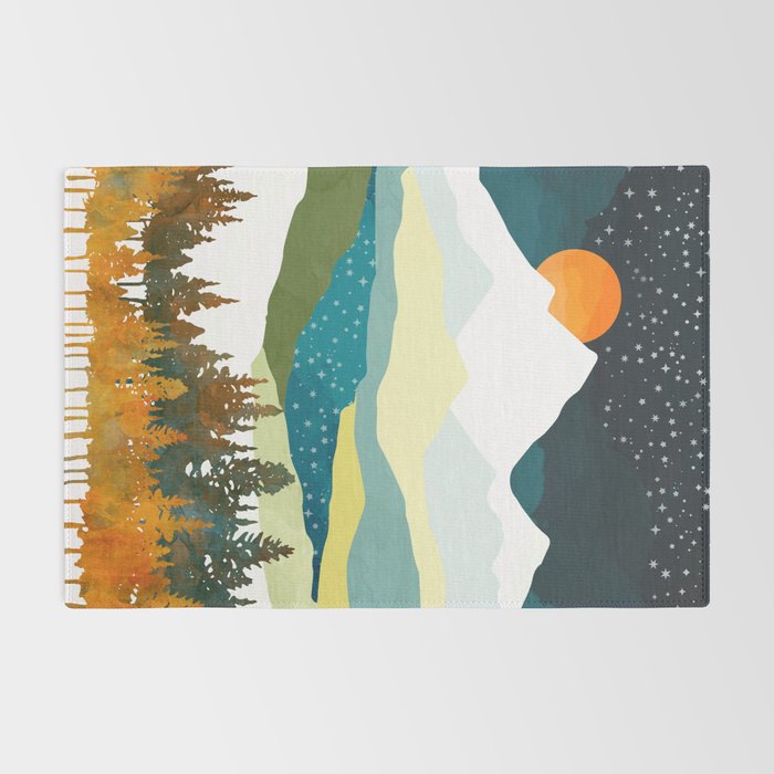 Winters Night Rug Gallery Image 2