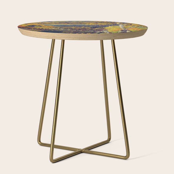 Franklin Carmichael Canadian artist Art Nouveau Post-Impressionism October Gold Side Table Gallery Image 1