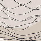 Calm serene line art nordic mountain decor Coffee Mug Gallery Image 2