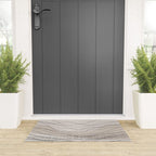 Calm serene line art nordic mountain decor Welcome Mat Gallery Image 3