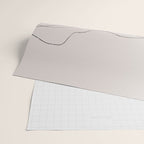 Calm serene line art nordic mountain decor Wrapping Paper Gallery Image 2