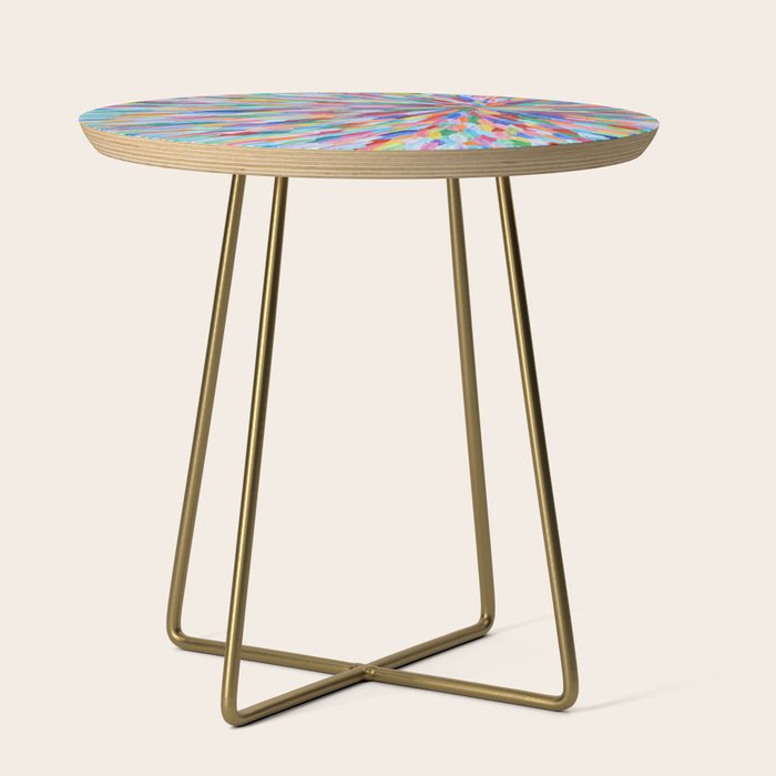Rainbow Portal 2 Side Table Gallery Image 1