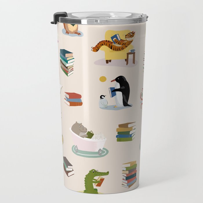 Animal Readers Travel Mug Gallery Image 3