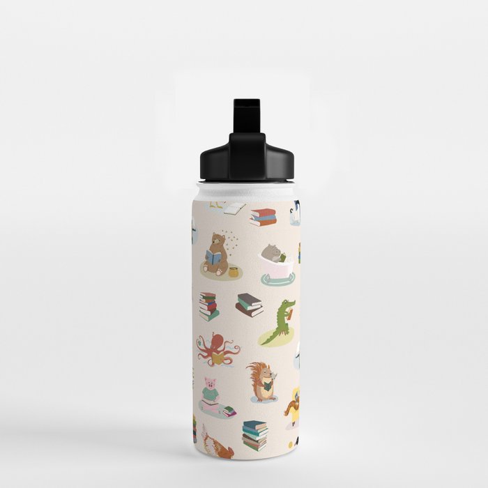 Animal Readers Water Bottle Gallery Image 2