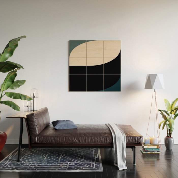 Almond Abstract XI Wood Wall Art Gallery Image 2