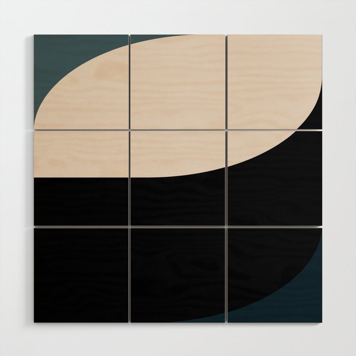 Almond Abstract XI Wood Wall Art Gallery Image 1