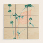 Plant based happyness Herb 1 still life Wood Wall Art Gallery Image 1
