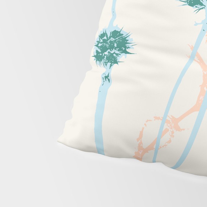 Plant based happyness Herb 1 still life Pillow Sham Gallery Image 4