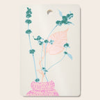 Plant based happyness Herb 1 still life Cutting Board Gallery Image 1