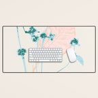 Plant based happyness Herb 1 still life Desk Mat Gallery Image 1