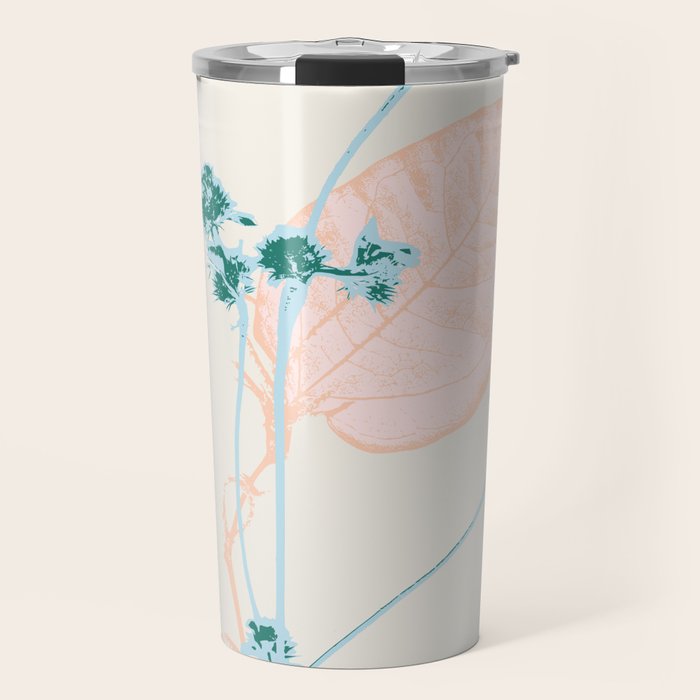 Plant based happyness Herb 1 still life Travel Mug Gallery Image 1