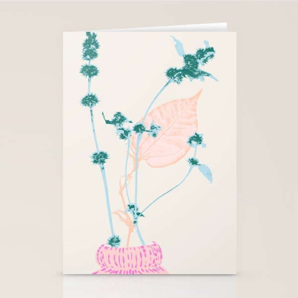 Plant based happyness Herb 1 still life Stationery Card Gallery Image 2