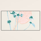 Plant based happyness Herb 1 still life Desk Mat Gallery Image 3