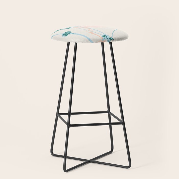 Plant based happyness Herb 1 still life Stool Gallery Image 1