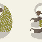 Whimsical Sloth Coffee Mug Gallery Image 2