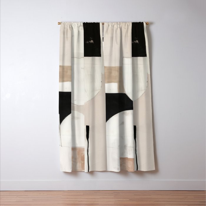 Silent Forms 1 Window Curtain Gallery Image 3