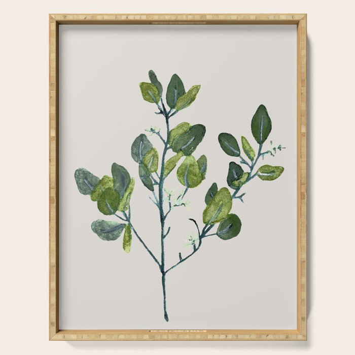 Eucalyptus Branch Serving Tray Gallery Image 1