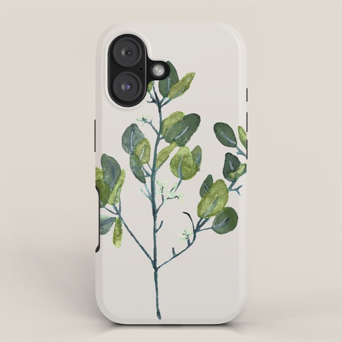 Eucalyptus Branch iPhone Case Gallery Image 1