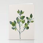 Eucalyptus Branch Stationery Card Gallery Image 2