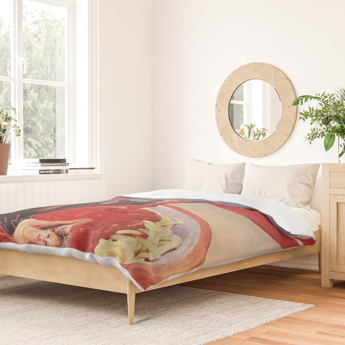Mamma Mia - Spaghetti Tomato Sauce  Duvet Cover Gallery Image 2