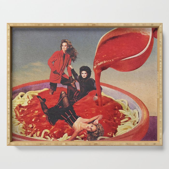 Mamma Mia - Spaghetti Tomato Sauce  Serving Tray Gallery Image 1