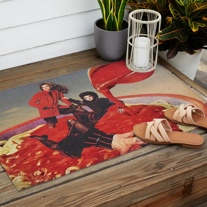 Mamma Mia - Spaghetti Tomato Sauce  Outdoor Rug Gallery Image 2