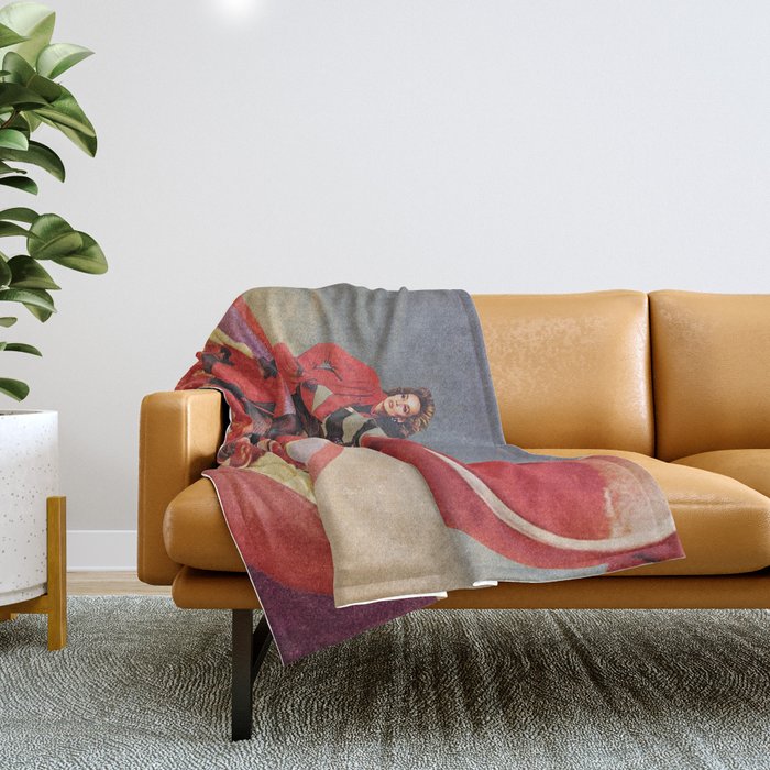 Mamma Mia - Spaghetti Tomato Sauce  Throw Blanket Gallery Image 1