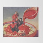Mamma Mia - Spaghetti Tomato Sauce  Throw Blanket Gallery Image 2