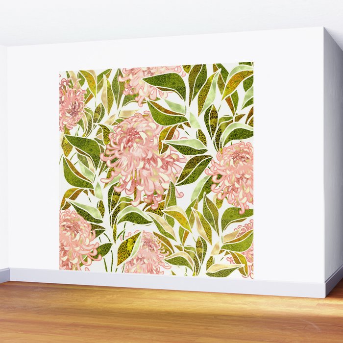 Spring Floral II Wall Mural Gallery Image 2