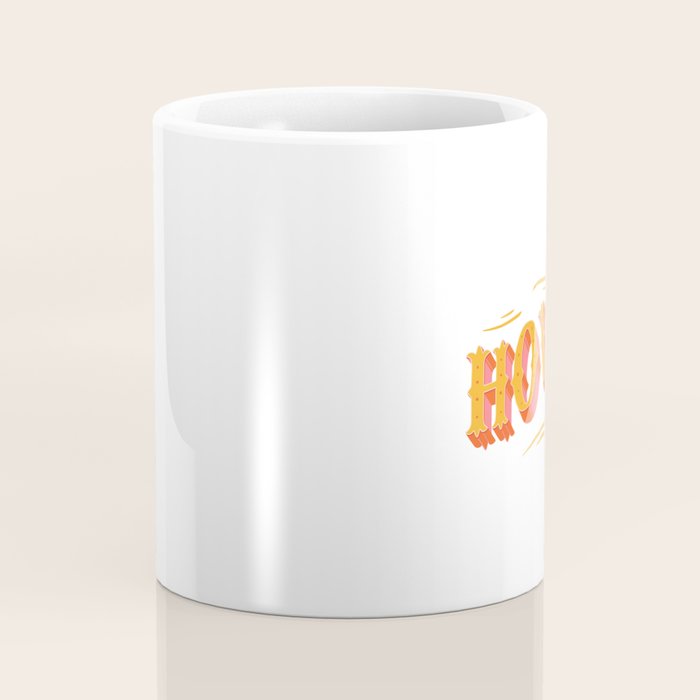 Howdy Y'all | Yellow Orange Blue Coffee Mug Gallery Image 4