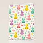 Easter Bunnies Stationery Card Gallery Image 2