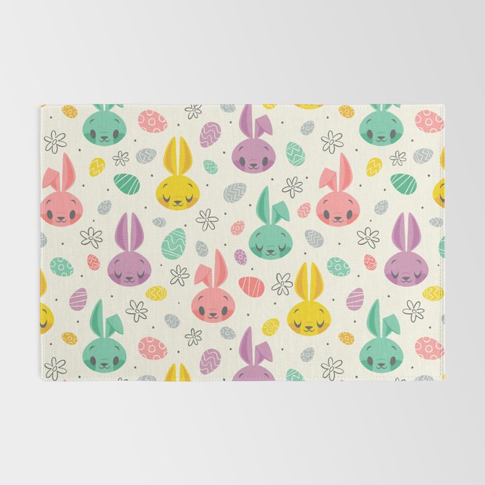 Easter Bunnies Rug Gallery Image 2