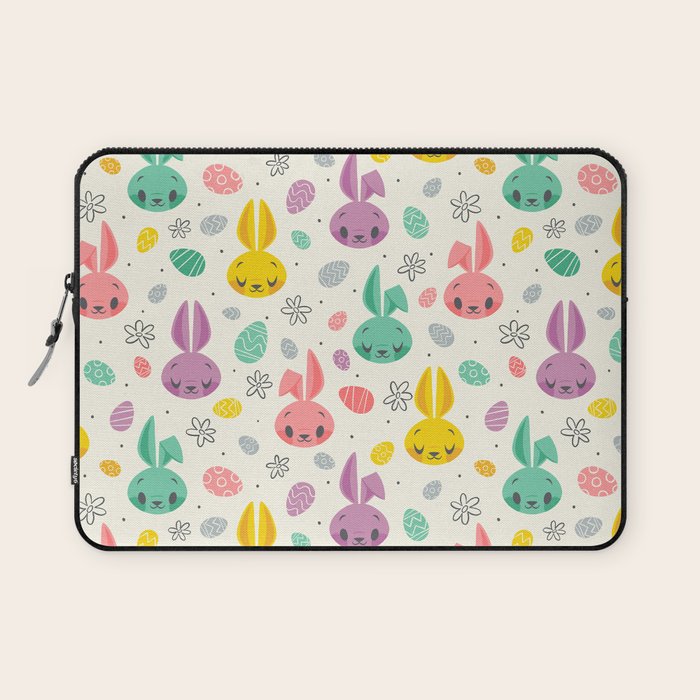 Easter Bunnies Laptop Sleeve Gallery Image 1