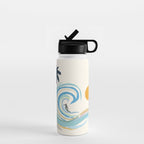 Minimalistic Summer II Water Bottle Gallery Image 1