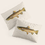 The Brown Trout Pillow Sham Gallery Image 3