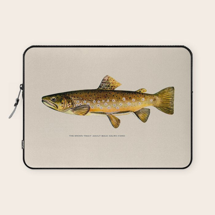 The Brown Trout Laptop Sleeve Gallery Image 1
