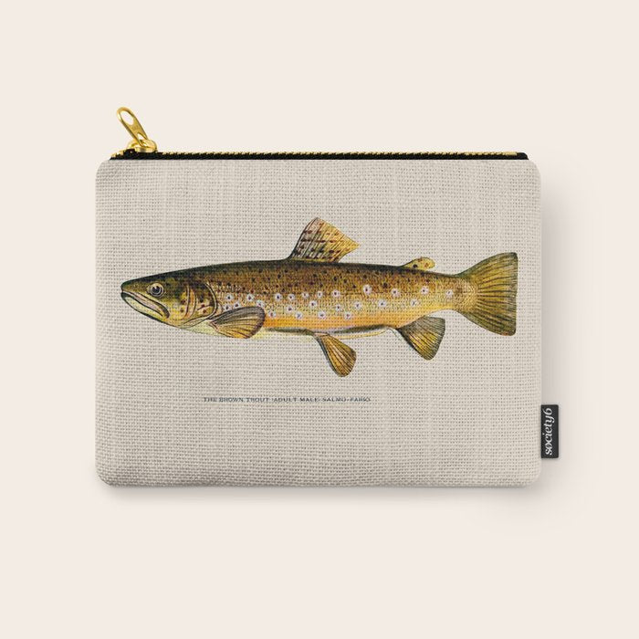 The Brown Trout Carry All Pouch Gallery Image 1
