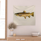 The Brown Trout Wall Tapestry Gallery Image 2