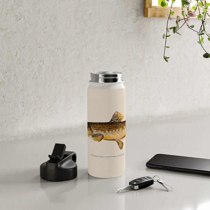 The Brown Trout Water Bottle Gallery Image 4