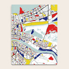 New Orleans, Louisiana City Map - Mondrian Notebook Gallery Image 4