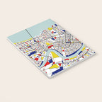 New Orleans, Louisiana City Map - Mondrian Notebook Gallery Image 3