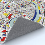 New Orleans, Louisiana City Map - Mondrian Rug Gallery Image 4